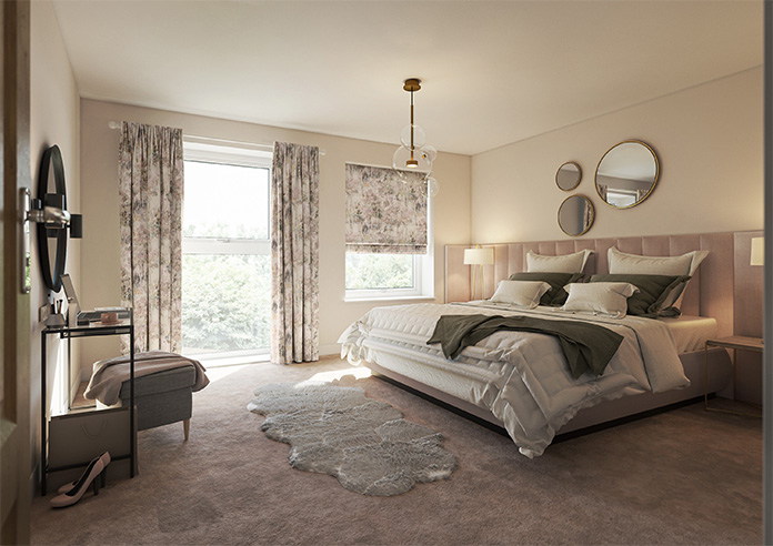 Camden, Blush - Made to Measure Curtains - Image 8